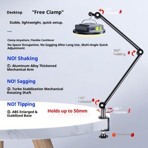 Foco Night Market Street Vending Lámpara Soporte Camping Telescópico Poste de soporte portátil <span class=keywords><strong>para</strong></span> lámparas <span class=keywords><strong>colgantes</strong></span> Iluminación exterior - Product Image 5