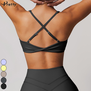 <span class=keywords><strong>Soutien</strong></span>-<span class=keywords><strong>gorge</strong></span> <span class=keywords><strong>de</strong></span> sport pour femme brossé, dos ouvert, vêtements <span class=keywords><strong>de</strong></span> sport ajustés, <span class=keywords><strong>soutien</strong></span>-<span class=keywords><strong>gorge</strong></span> <span class=keywords><strong>de</strong></span> yoga pour femme, adapté <span class=keywords><strong>à</strong></span> la <span class=keywords><strong>course</strong></span> <span class=keywords><strong>à</strong></span> <span class=keywords><strong>pied</strong></span>, au yoga - Product Image 6