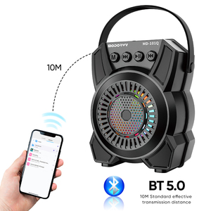 MODORWY-altavoz portátil para <span class=keywords><strong>karaoke</strong></span>, dispositivo de audio estéreo inalámbrico con Supergraves, 3 pulgadas, 8W, compra 5 y obtén 1 gratis - Product Image 4