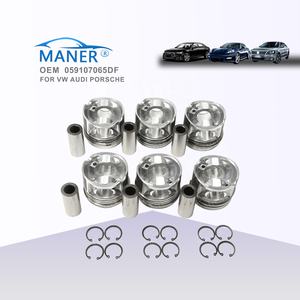 MANER 059107065DF 059107065DP 059107065FD Ensemble de piston de moteur automobile avec anneaux pour VW Audi Q7 3.0T CRC - Product Image 2
