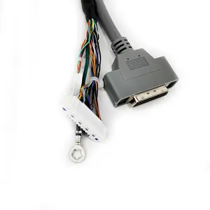 Aangepaste D-Sub 7 9 15 23 25 37 44 50 Pin Connectoren Naar Molex Waterdichte Kabel Assemblage Connector