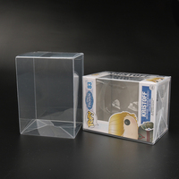 Protecteur Funko transparent de 4 pouces, 0,35 mm, en PET à verrouillage automatique, pour figurines Funko Pop, vente en gros d'usine