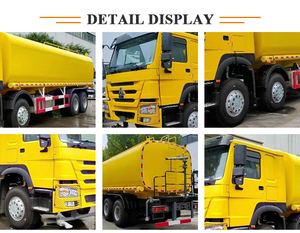 Camion arroseur SINOTRUK HOWO 8X4, 371HP, 30M3, 12 roues, canon à eau de 30000 litres pour la suppression de la poussière sur les routes - Product Image 5