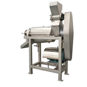 Ginger Juicing Screw Press Machine Automatic Ginger Processing Line with Washing Peeling Crushing & <b>Juice</b> Extraction - Product Image 1