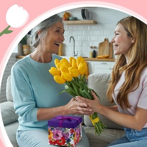 Square cardboard storage <b>box</b>, customizable for occasions such as birthdays, <b>weddings</b>, etc - Product Image 4