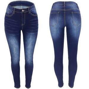 <span class=keywords><strong>Jeans</strong></span> Denim wanita pinggang tinggi, <span class=keywords><strong>Jeans</strong></span> Denim ketat gadis Skinny seksi ramping - Product Image 4