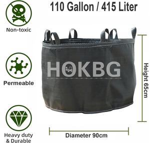 HOKBG all'ingrosso eco-friendly tessuto in polipropilene sacchetto di piantagione per grandi e alti alberi piantatori semina vivaio <span class=keywords><strong>alberello</strong></span> crescere vaso - Product Image 2