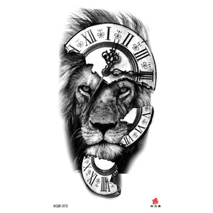 Tiger Temporary <b>Tattoo</b> Stickers Waterproof Eco Friendly <b>Paper</b> Indian Style Custom Water Transfer Body Arm <b>Tattoo</b> - Product Image 4