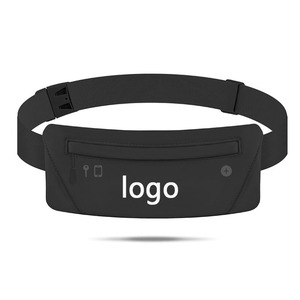 Haute Qualité Super Mince Taille Sac Fanny Pack Léger Mini <span class=keywords><strong>Ceinture</strong></span> Sac Stocké Voyage Secret Portefeuille pour Hommes et Femmes - Product Image 6