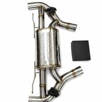 Échappement Performance Valvetronic Catback en Acier Inoxydable 304 pour BMW M340i XDrive G20 M440i G22 2019-2025 avec Contrôle Électronique des Soupapes