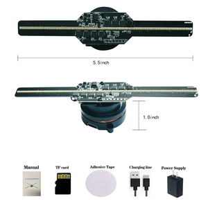Xu Hướng 2024 Máy Tính Để Bàn Nhỏ 3D Holographic Fan Với Bìa Di Động Ứng Dụng Điều Khiển Ba Chiều Di Động 3D Hologram Máy Chiếu Fan Trong Trường Hợp - Product Image 5