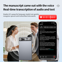 VORMOR M1Pro Enregistreur vocal numérique intelligent avec abonnement gratuit d'un an, prise en charge de la personnalisation SDK/APP/API/Memory, mini enregistreur vocal