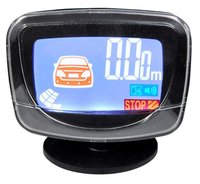 Sistema de Asistencia para Estacionar, Sensores de Aparcamiento con Pantalla LCD, Radar de Marcha Atrás con Voz, Ajuste de Volumen, Radar de Reversa Impermeable