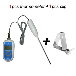 Termómetro Digital Industrial de Laboratorio Más Vendido, Clasificación IP68, Sonda de Acero Inoxidable de Grado Alimenticio, OEM/ODM para Uso Científico - Product Image 2