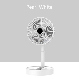 PY2122 7inch Mini Plug-in <b>Folding</b> Desktop Fan USB Powered <b>Plastic</b> 3-Speed Air Cooling Fan for Home Office Without Battery - Product Image 2