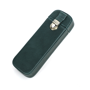 Xách tay handmade đài phun nước bút hộp lưu trữ 3 khe cắm cao cấp da cứng trường hợp bút với khay có thể tháo rời chủ cf9067 - Product Image 2