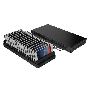 customized sipolar C-165 16 usb and charging station 200Watt psu for charging high power device