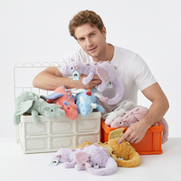 Peluche Dragon Volant Céleste Super Douce et Mignonne, Coton PP Ultra Doux, Anti-Stress, Cadeau d'Anniversaire, Best-seller des Célébrités d'Internet