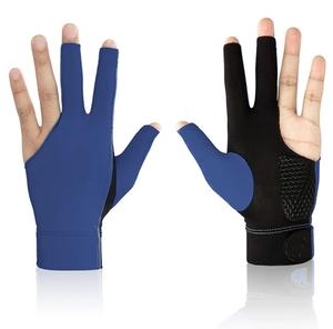New Design Three Fingers <strong>Gloves</strong> Smooth Durable Elastic Table <strong>Tennis</strong> Billiards <strong>Gloves</strong> - Product Image 1