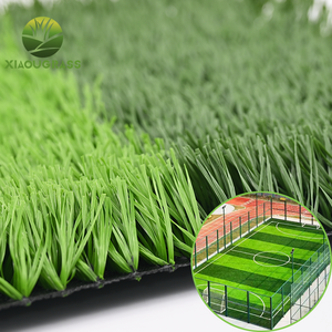 Gazon artificiel pour terrain de football, écologique, durable, haute densité, gazon de football en PE avec absorption des chocs - Product Image 1