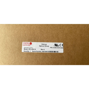 Controlador de Movimiento CANopen Serie XPL, Amplificador de CA con Control Digital Xenus XPL-230-18 de Copley Controls, 100–240 VCA, Industrial - Product Image 2