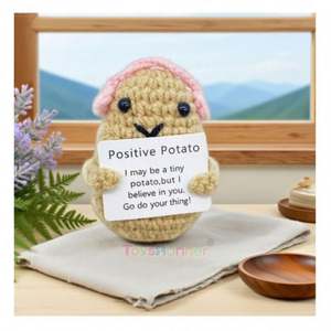 Jouets tricotés Cheer Cadeaux Produits positifs Animaux Lovely Love Amigurumi Crochet Poupée Jouet Idées cadeaux Crochet - Product Image 2