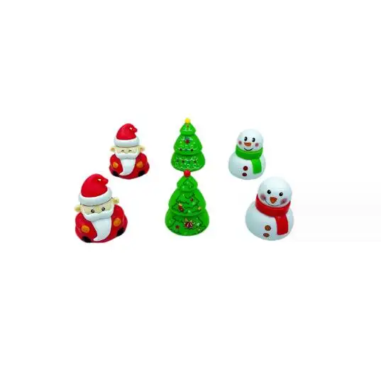 Новый Рождественский Снеговик Рождественская елка форма тянуть назад игрушки