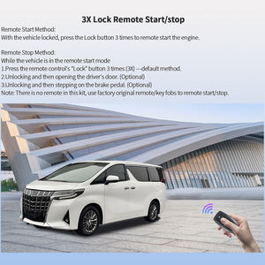 Démarreur à distance EASYGUARD Plug & <span class=keywords><strong>Play</strong></span> Factory Key pour 16-22 Toyota Alphard RHD avec Push <span class=keywords><strong>to</strong></span> Start Automation Gas Vehicle - Product Image 5