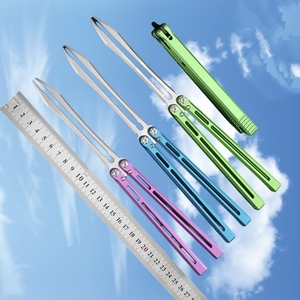 มีดทรงผีเสื้อสำหรับฝึกปลาฉลามติดอาวุธมีดทรงผีเสื้อทรงผีเสื้อ - Product Image 3