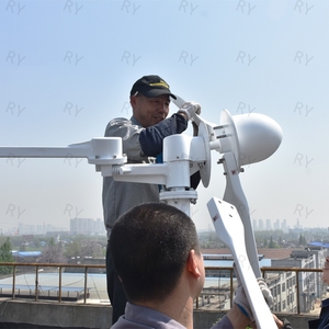 Generador Eólico de Eje Horizontal de 1kw 2kw 3kw 4kw 5kw 10kw 30kw de Fábrica China, Aerogenerador con Controlador MPPT para el Hogar - Product Image 1