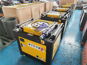 Máquina dobladora de barras de refuerzo eléctrica GW50, varilla de acero - Product Image 3