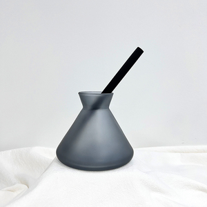 200ml thiết kế mới rỗng hình nón Flask nhà hương thơm sậy khuếch tán chai thủy tinh 200ml hương thơm sang trọng khuếch tán chai - Product Image 6
