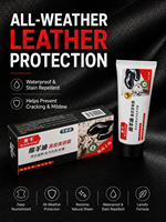 Caja Transparente Visible de 70g con Aceite de Oveja Hei Niu Black Bull para Limpiar Zapatos de Cuero Fácilmente