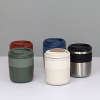 Thermos de bureau de style minimaliste moderne, idéal pour le café, peut contenir de l'eau chaude et est adapté à une utilisation portable