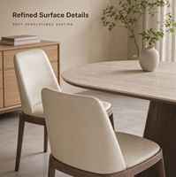 Ensemble table et chaises en pierre, style moderne minimaliste, pour petites salles à manger, style vintage, rectangulaire, en bois massif, chinois