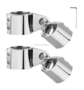 Glissière articulée en acier inoxydable pour capote Bimini de <span class=keywords><strong>bateau</strong></span>/yacht - Nouvelles tailles 22MM/25MM - Vente en gros de quincaillerie marine - Product Image 6