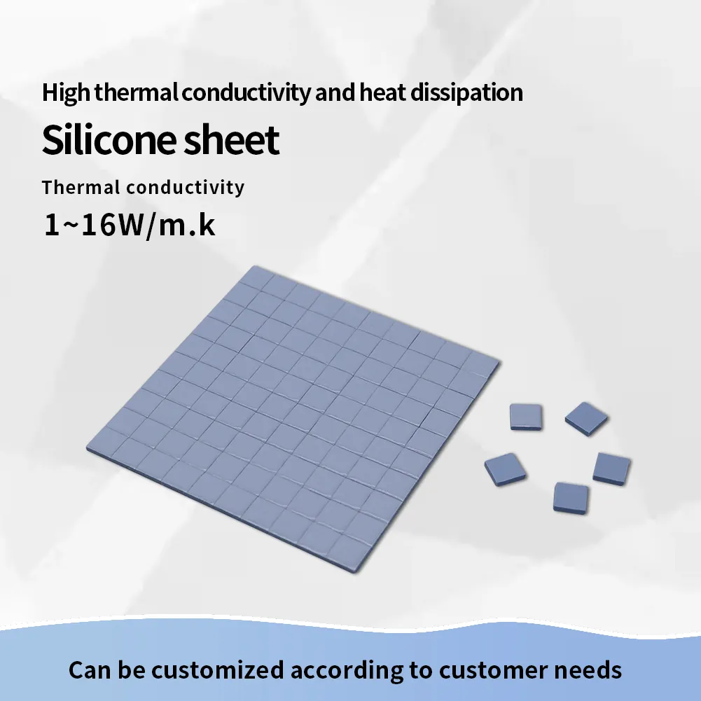 Pcm Siliconenvrije Thermisch Geleidende Gap Filler Pad, Hittebestendige Siliconenvet Thermische Pad Elektrische Draden, Rubberen Pad