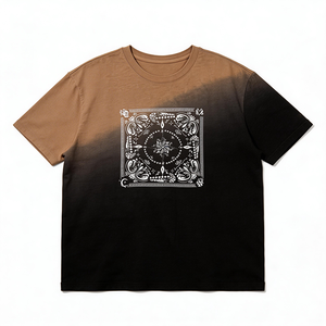 T-shirt décontracté pour <span class=keywords><strong>homme</strong></span> <span class=keywords><strong>à</strong></span> manches courtes, 100 % coton, imprimé dessin animé, design vierge, écologique, respirant, style streetwear - Product Image 2