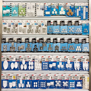 Km005 5 cái mạnh mẽ 300G tải tự dính đấm miễn phí hình bầu dục nhỏ dính khăn tắm móc treo - Product Image 2