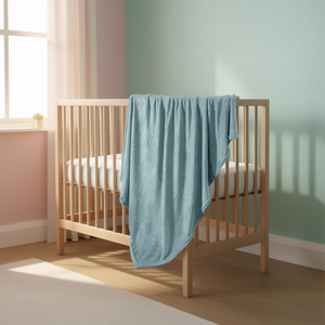 Manta para cuna de bebé Vianney Dinosaurs, 100% poliéster, tamaño de cuna, diseño moderno para niños de 0 a 3 años - Product Image 2