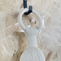 Modelos explosivos Color y longitud de flecos Decoración al aire libre Bohemia personalizada Macrame Colgante de pared para hotel