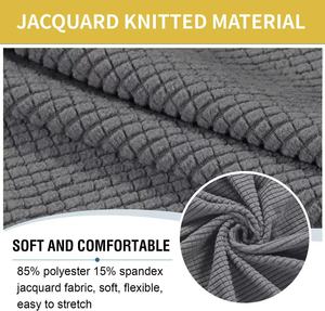Vente en gros de housses de canapés inclinables extensibles housse de canapé de luxe 2 places 6 pièces housse de canapé inclinable en jacquard - Product Image 5