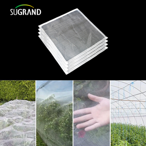 Malla de plástico tejida blanca para agricultura, malla contra insectos y pulgones - Product Image 3