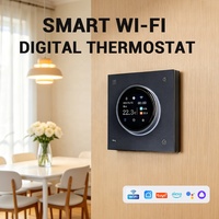 Thermostat intelligent WiFi pour chauffage au sol, chaudière à eau, contrôleur de température programmable, fonctionne avec Tuya/Alexa/Google Home