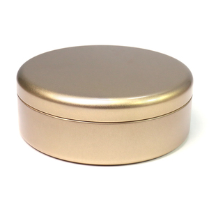 5.7*2 Inch Cấp Thực Phẩm Thơm Kim Loại Bánh Có Thể Tin Container Rose Gold Vòng Tin <span class=keywords><strong>Jar</strong></span> Cookie Lon Hộp Thiếc Cookie Bao Bì - Product Image 1