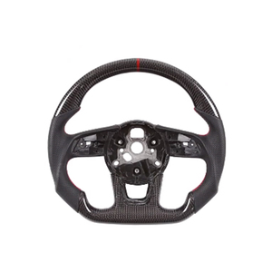 Volant en fibre de carbone personnalisé adapté à <span class=keywords><strong>Audi</strong></span> <span class=keywords><strong>audi</strong></span> Rs3 Rs4 Rs5 Rs6 Rs7 S5 2012-2016 - Product Image 1
