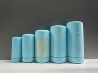Tube de bâton de désodorisant corporel 15G 30G 50G 75G 90G personnalisé écologique PS cylindre pousser déodorant emballage bouteilles en plastique