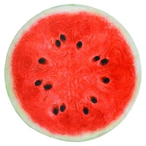 Couverture de nourriture réaliste-Jeté de pastèque en flanelle super douce pour adultes <span class=keywords><strong>et</strong></span> enfants Nouveauté drôle de style occidental - Product Image 1