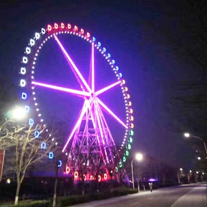 Le parc d'attractions China Guohui ride produit à sensations fortes 88m grande roue à vendre - Product Image 1