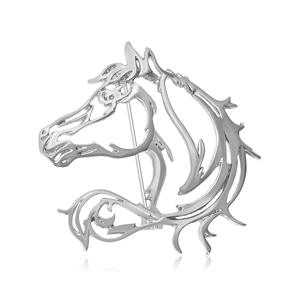 Broche de Aleación con Forma de Caballo para Niños, Chapado en Oro, Joyería de Moda, Regalos para Bodas, Compromisos, Fiestas, Banquetes, Insignias para Ropa, Duradero y Personalizable - Product Image 2